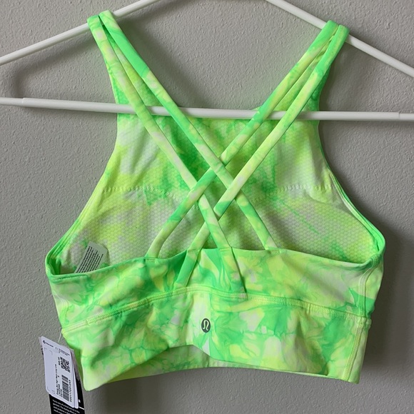 NWT Lululemon Energy Bra High Neck Long Line Sz 6 - Picture 4 of 12